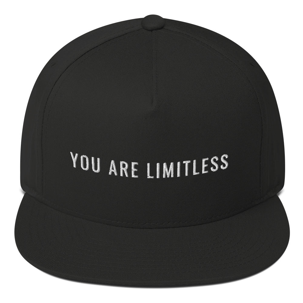 You Are Limitless Flat Bill Cap – Coreyfunk